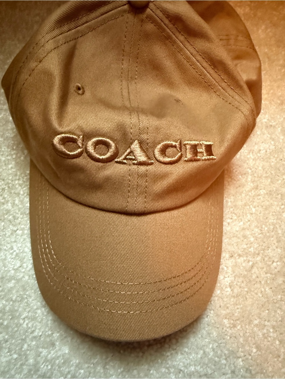 Coach baseball hat NWOT